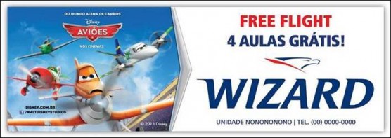 Wizard Disney Aviões 